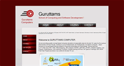 Desktop Screenshot of guruttams.com